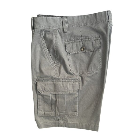 Amazon Essentials Men's Classic-Fit Cargo Short 100% Cotton 10" Inseam Gray 34W - Picture 6 of 10